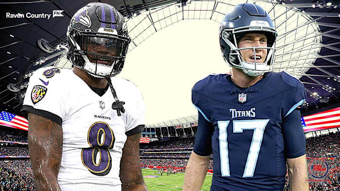 The Ravens will look to bounce back against the Titans in London.
